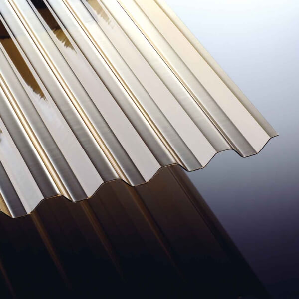PVC Spundwand 70/18 bronze 1,4mm liegend