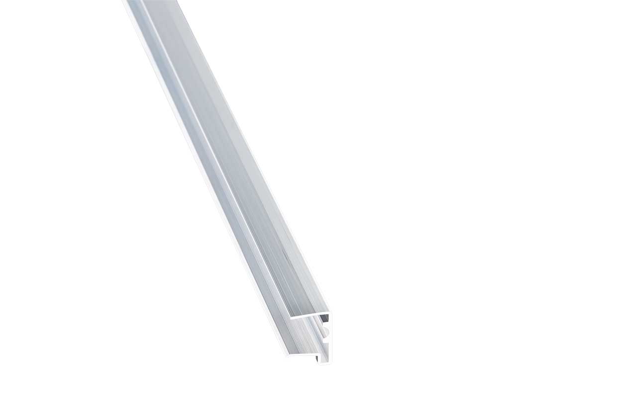 U-Profil Kantenschutz aus Aluminium für 16mm Doppestegplatten
